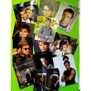 Stargate SG-1 Lot Of 12 ORIGINAL Cast 8x10 Photos Michael Shanks Teryl Rothery
